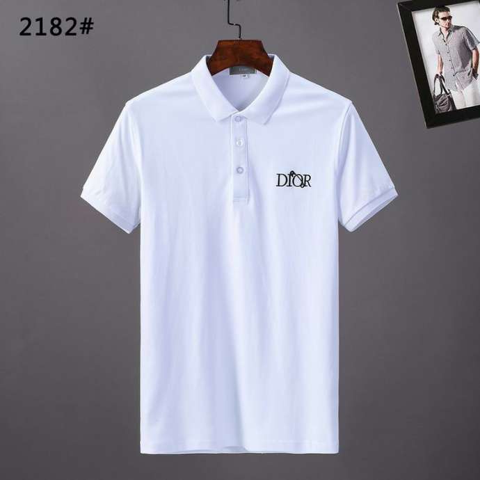 Dior Polo Shirt Short _SKUDiorM-3XL218220064